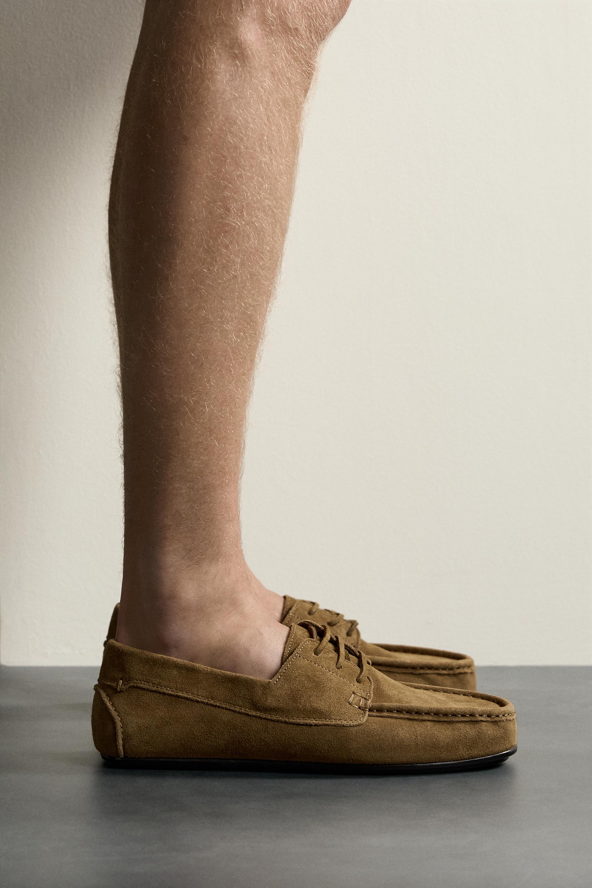 CHAUSSURES BATEAU EN CUIR